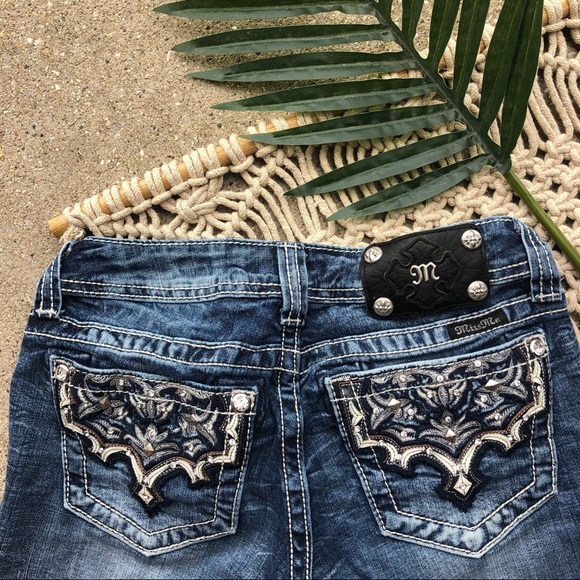 Miss Me Jean Capris Size 26 - Picture 6 of 7